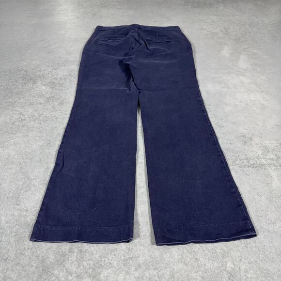 GAP High Rise Slim Boot Pants Navy - Size: 8 - Picture 7 of 8